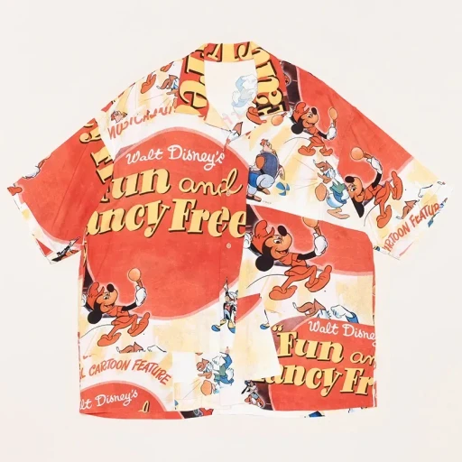Disney V/P Pc Aloha Collection Aloha Shirt Mickey Mouse&Frends