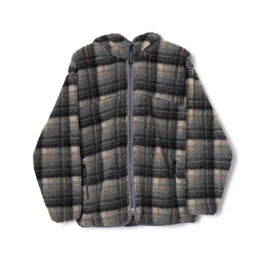 Boa Jacquard Zip Hopodie