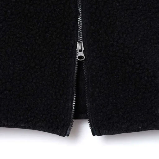 Boa Jacquard Stand Vest