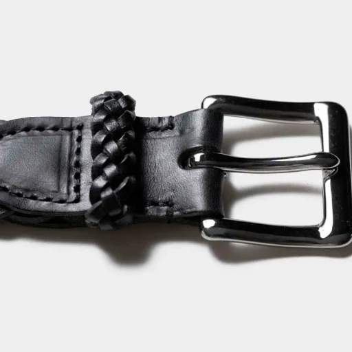 P0009 34Mm Herringbone Plaited Belt