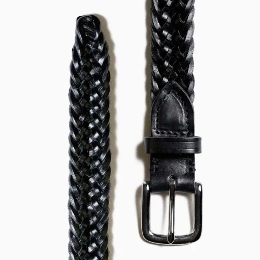 P0011 25Mm Interlinked Plaited Belt