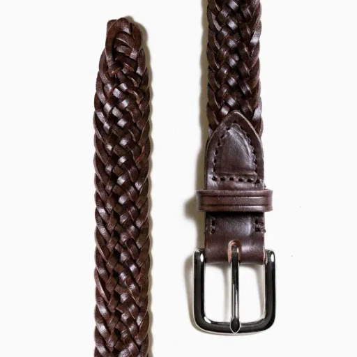 P0011 25Mm Interlinked Plaited Belt