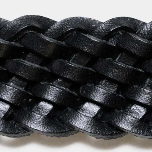 P0058 28Mm Basket Weave Plaited Belt