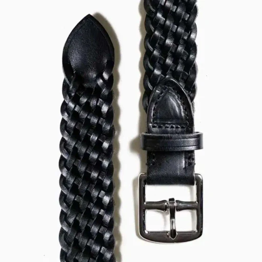 P0058 28Mm Basket Weave Plaited Belt