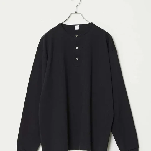 Ege Organic Mockrody Henry-Neck L/S Tee