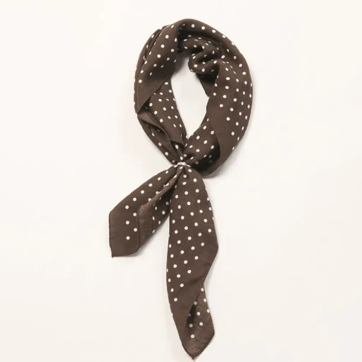 Cashmere Silk Scarf - Dot