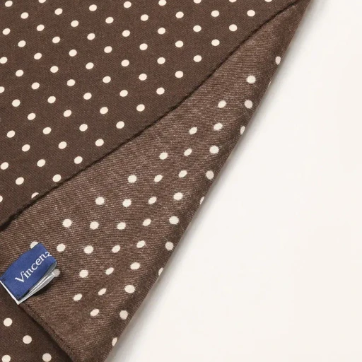 Cashmere Silk Scarf - Dot
