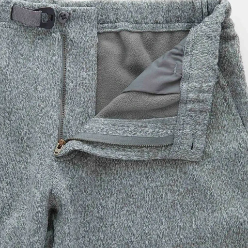Bonding Knit Fleece Narrow Rib Pant