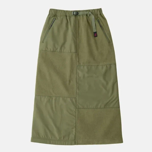 Thermal Fleece Patch Skirt
