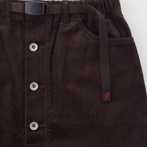 Buttoned Down Midi Skirt