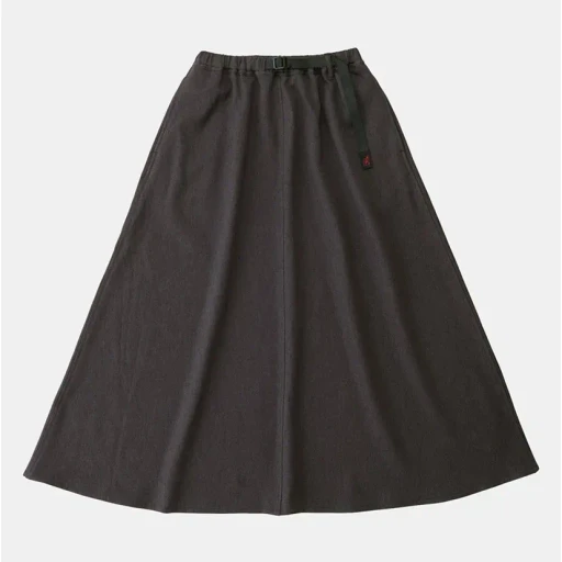Wool Like Flare Skirt