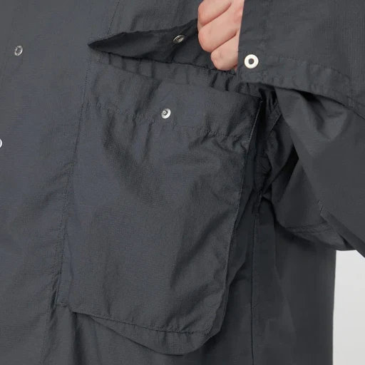 Garment Dyed Nylon Field Jacket