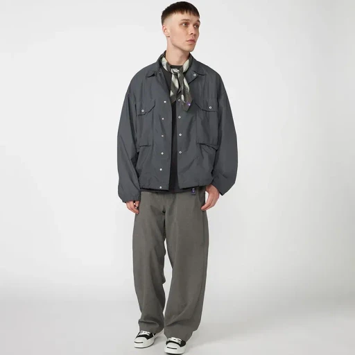 Garment Dyed Nylon Field Jacket