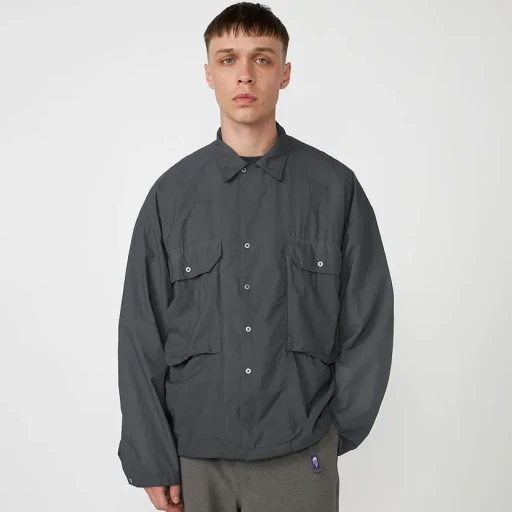 Garment Dyed Nylon Field Jacket