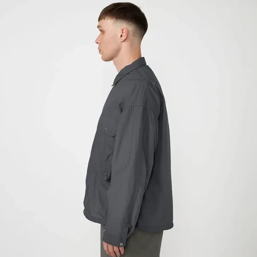 Garment Dyed Nylon Field Jacket