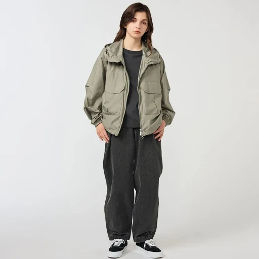 Denim Wide Tapered Field Pants