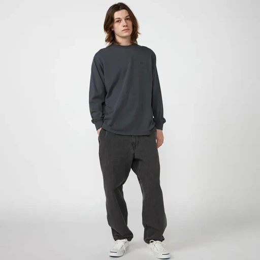 Denim Wide Tapered Field Pants