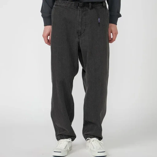 Denim Wide Tapered Field Pants
