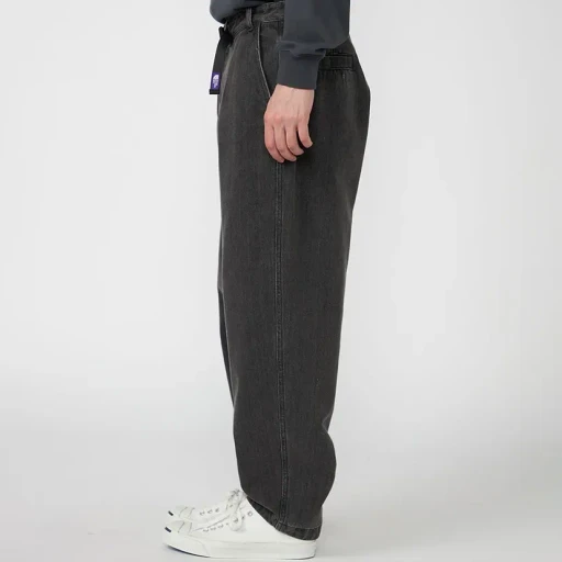 Denim Wide Tapered Field Pants