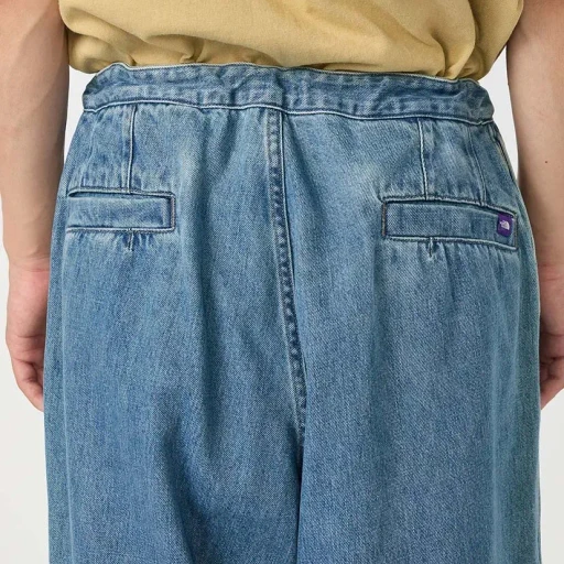 Denim Wide Tapered Field Pants