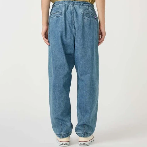 Denim Wide Tapered Field Pants