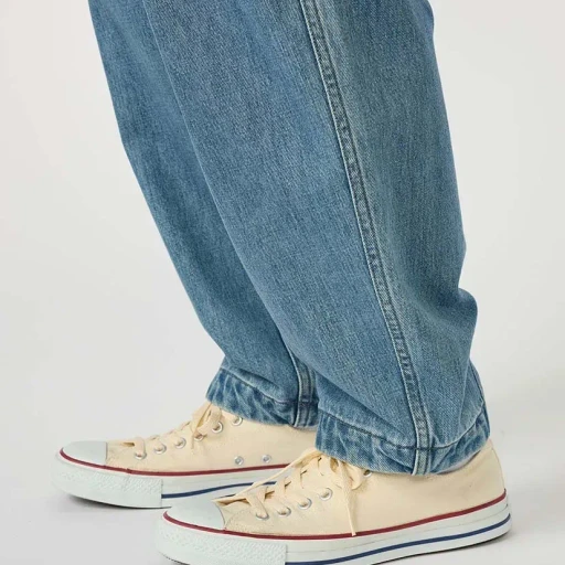 Denim Wide Tapered Field Pants