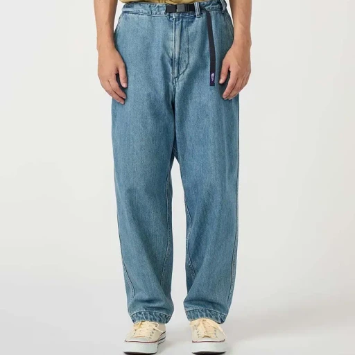 Denim Wide Tapered Field Pants