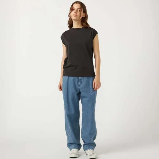 Denim Wide Tapered Field Pants