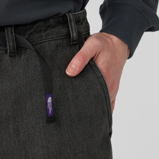 Denim Wide Tapered Field Pants