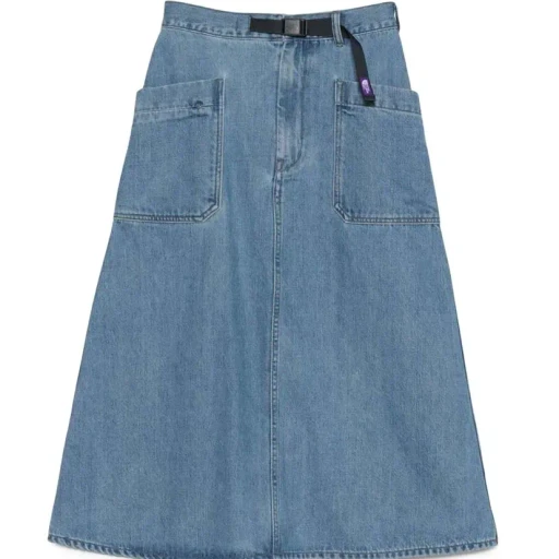 Denim Field Skirt