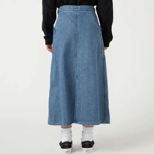 Denim Field Skirt