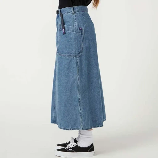 Denim Field Skirt