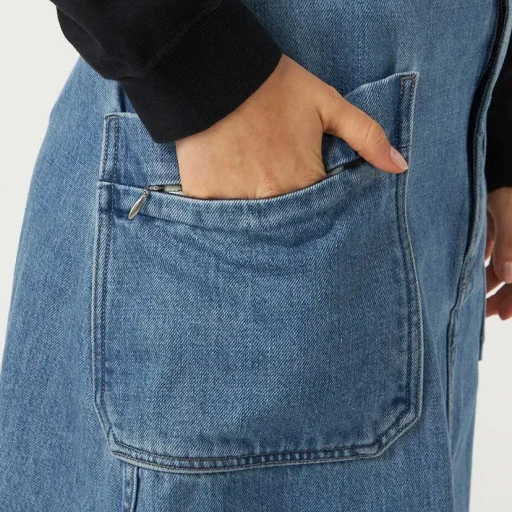 Denim Field Skirt