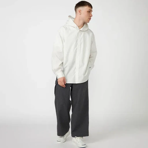 Graph Check Mountain Hooded Shirt