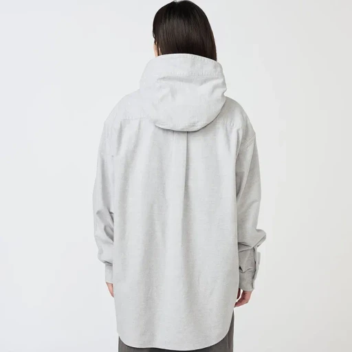 Flannel Mountain Hooded Shirt