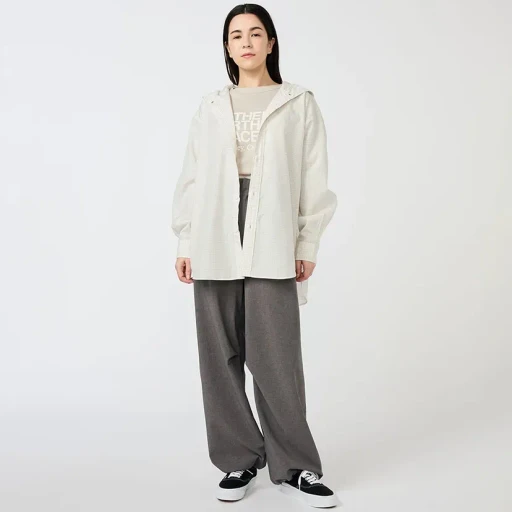 Graph Check Mountain Hooded Shirt