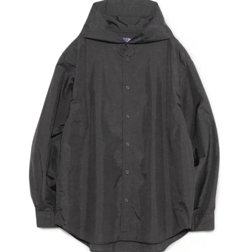Graph Check Mountain Hooded Shirt