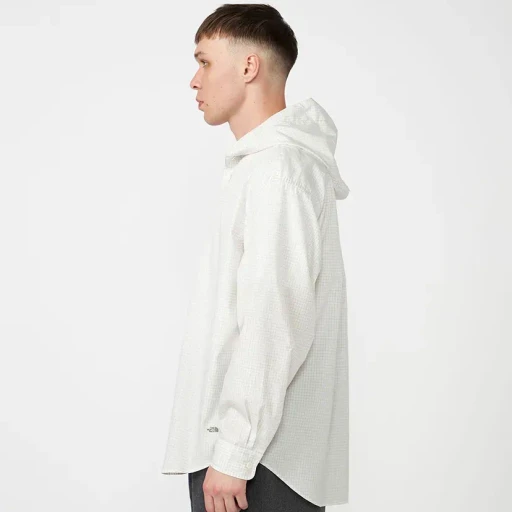 Graph Check Mountain Hooded Shirt