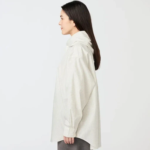 Graph Check Mountain Hooded Shirt