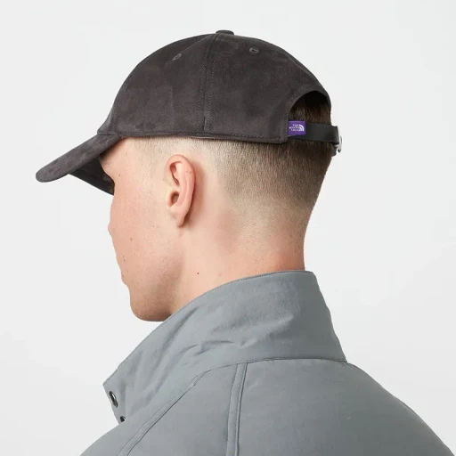 Synthetic Leather Field Cap