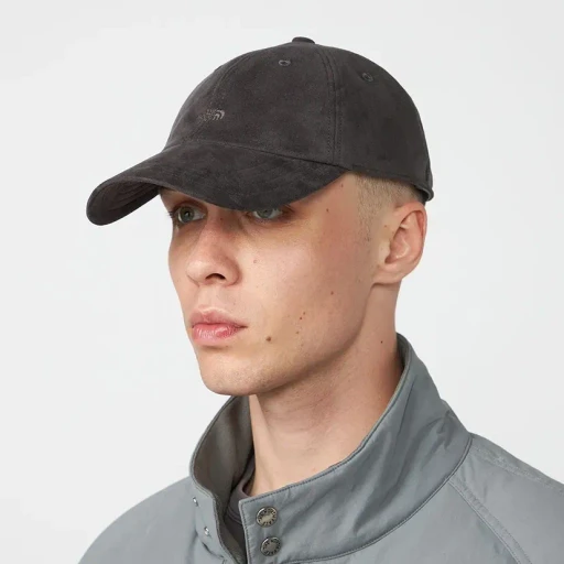 Synthetic Leather Field Cap