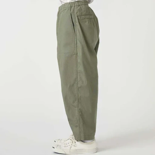Ripstop Wide Cropped Field Pants