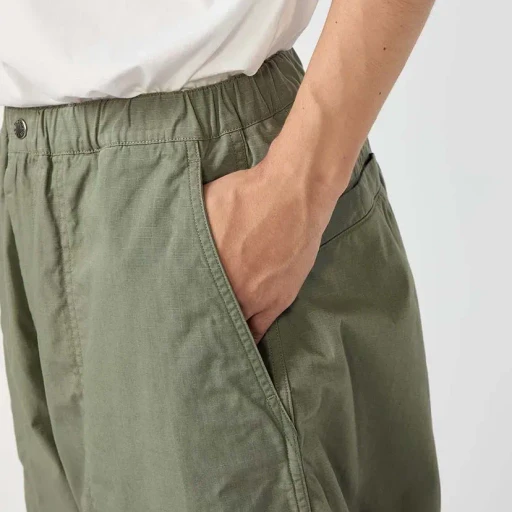 Ripstop Wide Cropped Field Pants