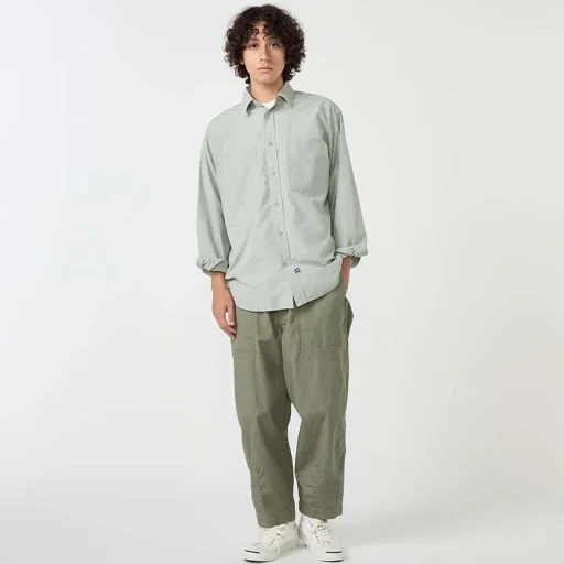 Ripstop Wide Cropped Field Pants