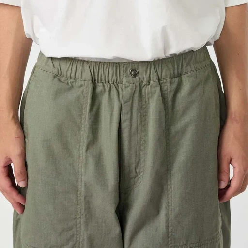 Ripstop Wide Cropped Field Pants