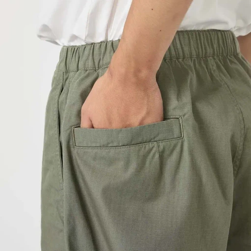Ripstop Wide Cropped Field Pants