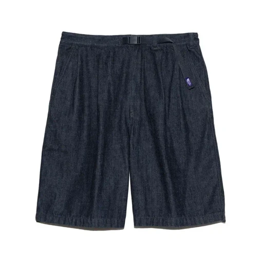 Denim Tuck Field Shorts