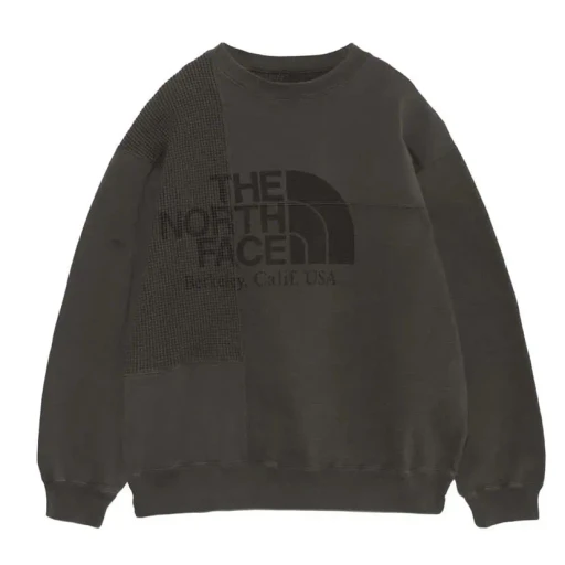 Field Patchworked Crewneck Sweatshirt