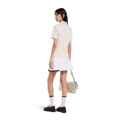 Gg Cotton Gabardine T-Shirt