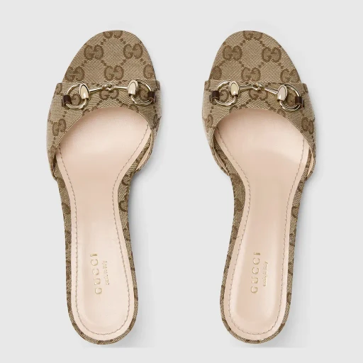 Slide Sandal With Horsebit